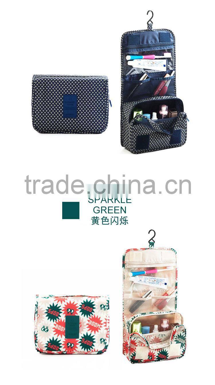 Alibaba best sell women promotion PVC and PU makeup cosmetic bag