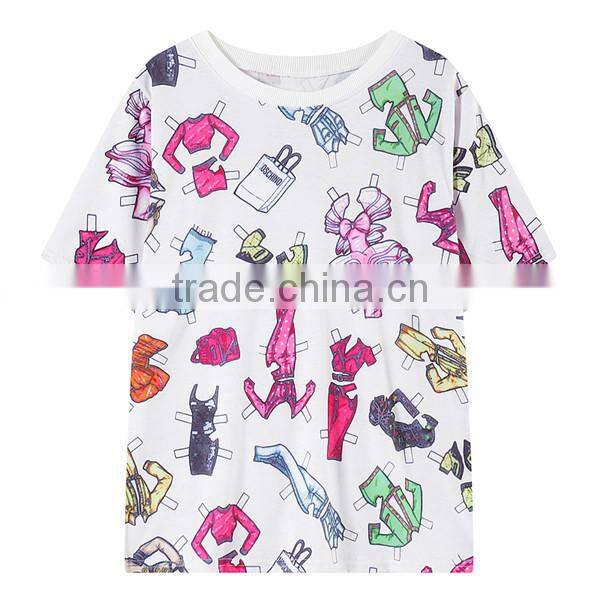 Fashion Casual short sleeve sublimation sport t shirt by custom design