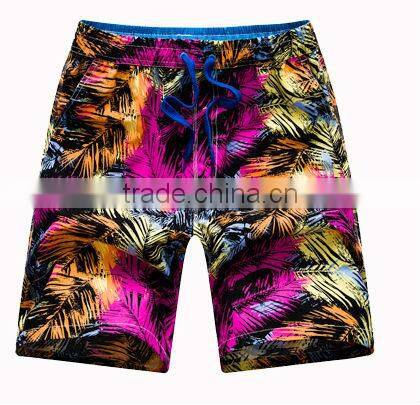 summer colorful beach shorts sublimation printing