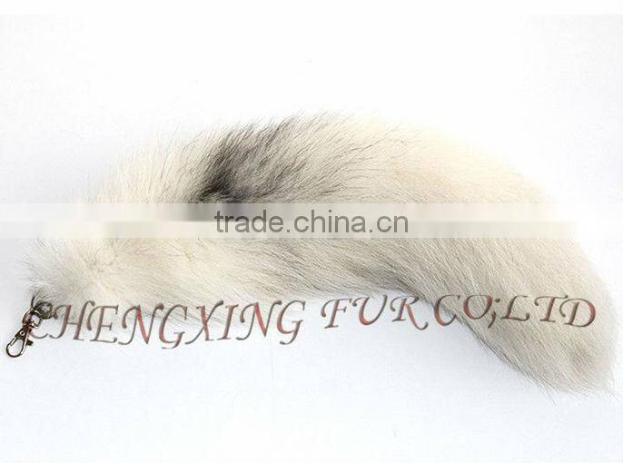 CX-R-45 Wholesale Fox Fur Hanging Decoration Key Chain