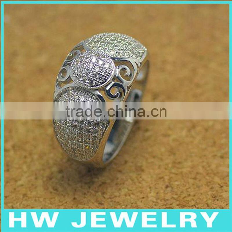 2014 newest hollow-out mens ring settings