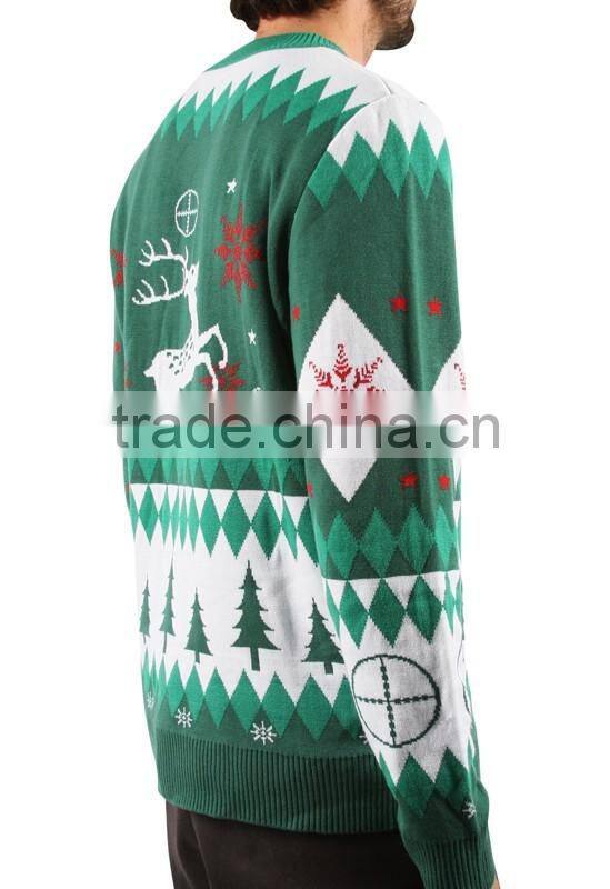 China apparel clothing unisex mens christmas sweater wholesaler