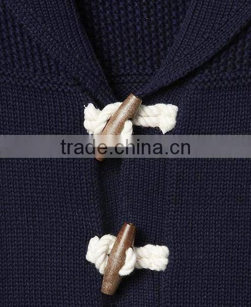 toggle shawlneck cardigan boys cotton sweater design 2016