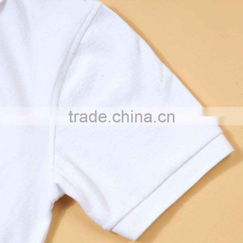 Custom cotton kids soft and thin cotton t shirts,plain polo t shirt children