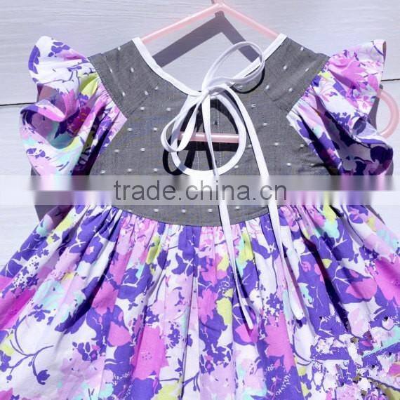 Kids Frock Designs - Easter Dress - Boutique Girl Clothing Floral Dress - Girl Dress