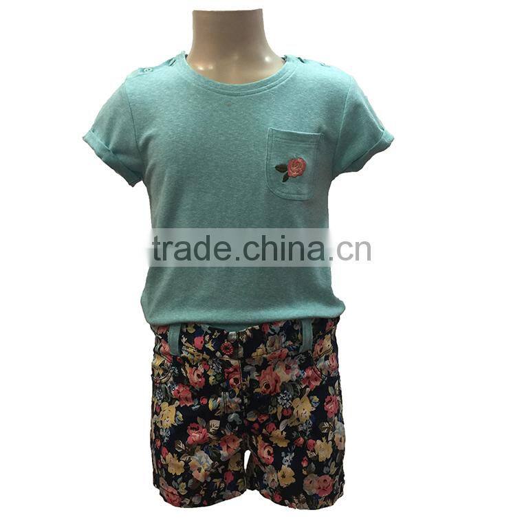 2016 New design kids clothes girls wholesale online