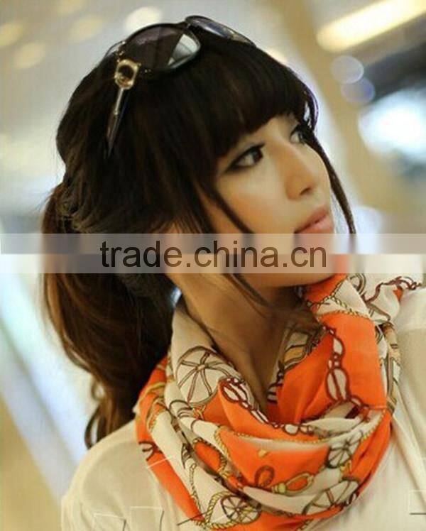 Cheap price new arrival 4 color choice design high quality chiffon material women's fashion hijab scarf