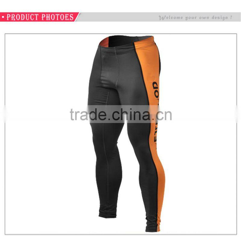 with contrast side panels mens compression wear functional tights