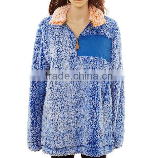 FACTORY wholesale quarter zip pullover