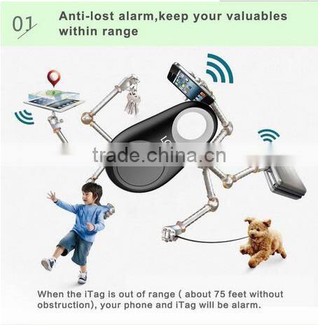 Anti lost alarm 1pcs Smart Tag Wireless Bluetooth Tracker Child Bag Wallet Key Finder GPS Locator itag anti-lost alarm