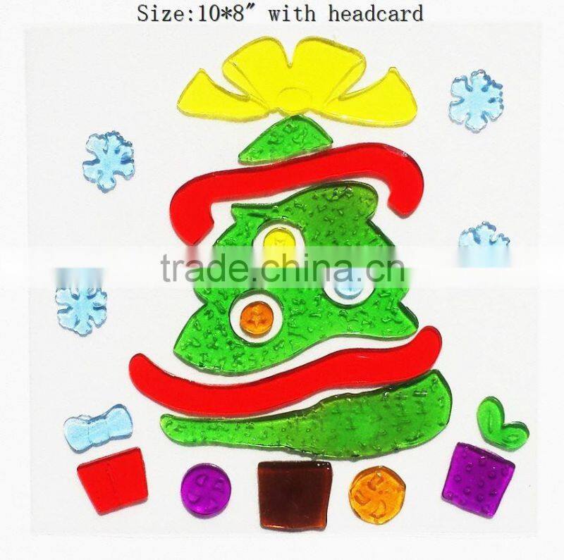 Halloween gel horrible hands window decoration window jelly cling