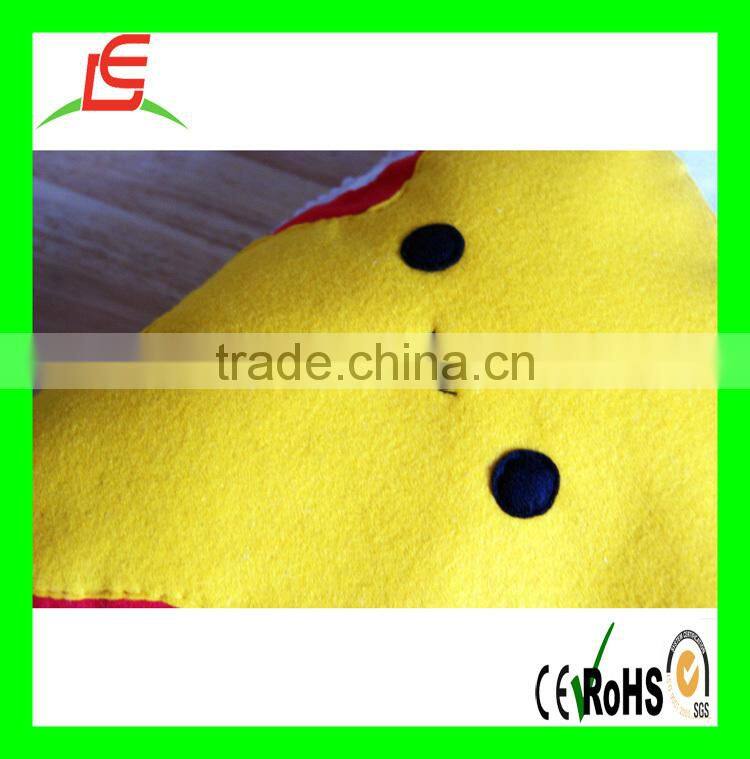 LE B0246 FOOD SHAPED HAPPY PIZZA DECORATION plush stuffed pillow