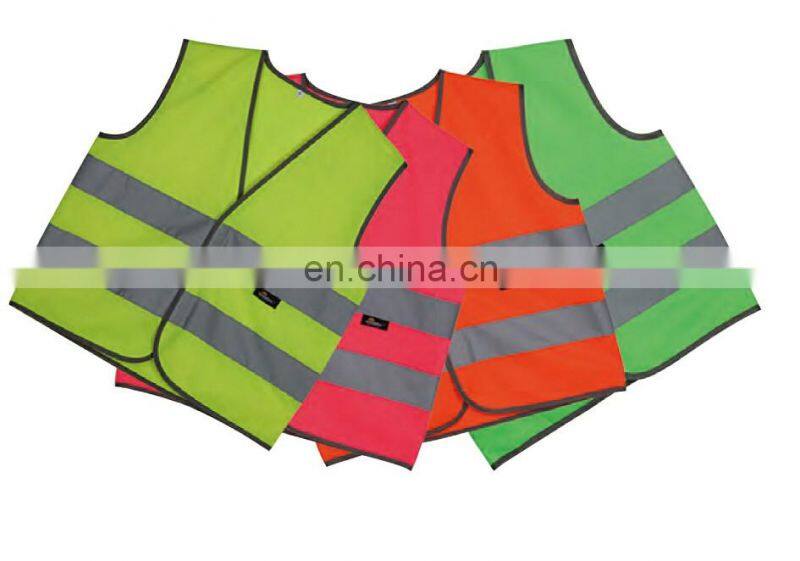 Label protective reflective safety vest