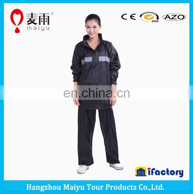 black comfortable unisex windproof waterproof breathable pants