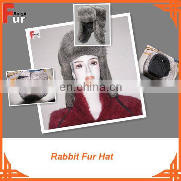 Russian Style / Rabbit Fur / Winter Fur hat
