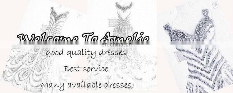 Handmade Flower Organza Real Pictures Of Cocktail Dress