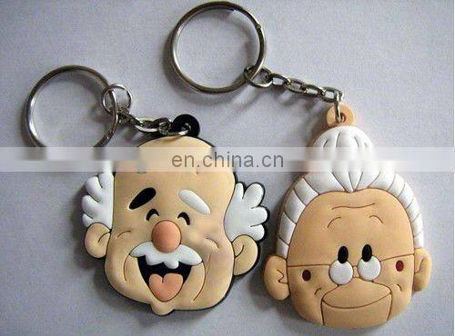 Custom football shirt pvc keychain