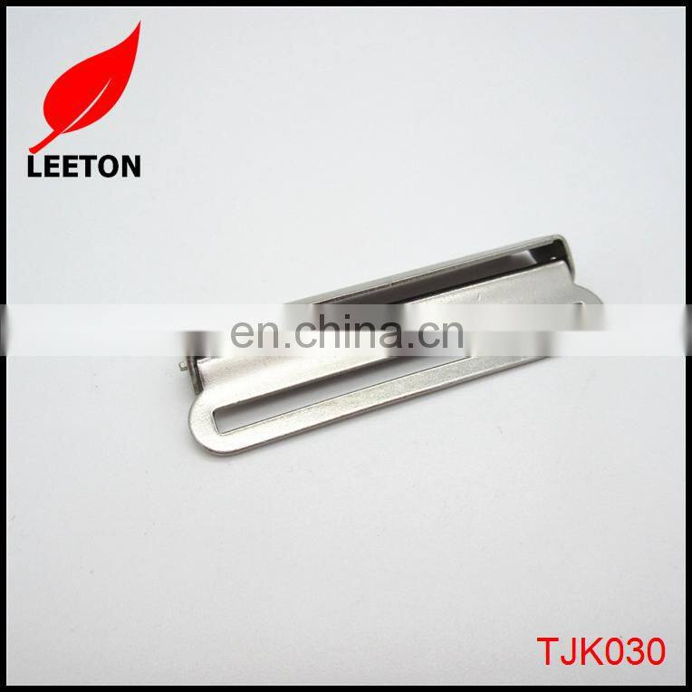 Factory supply 50mm metal suspender adjuster buckle