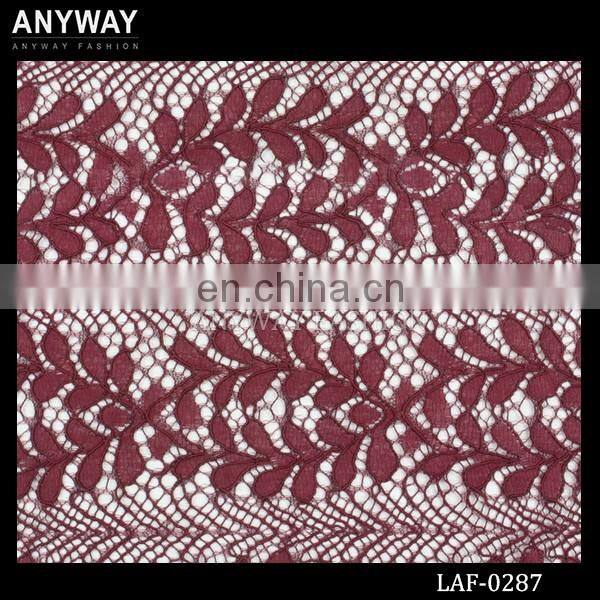 Fashion 3d lace fabric high quality guipure lace fabric wholesale cord lace fabric for women