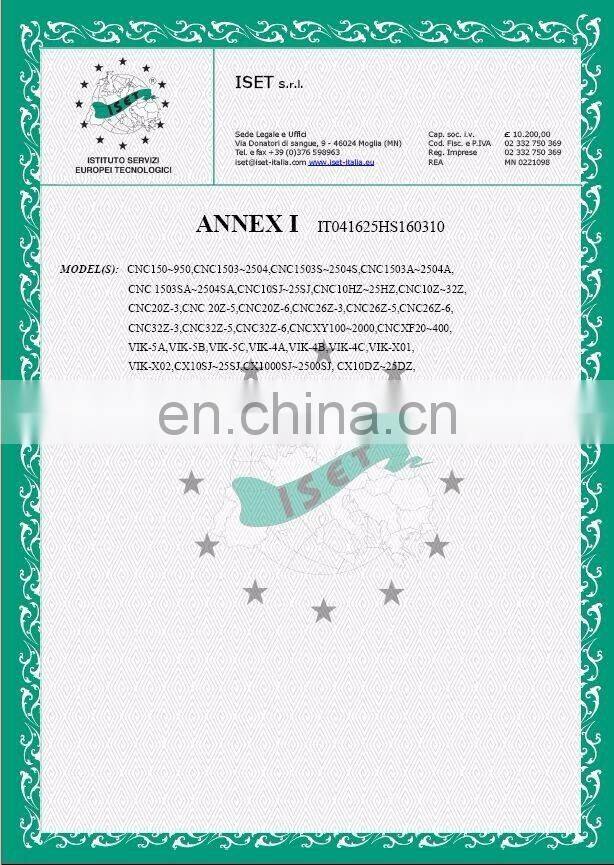 CNC300D slant bed cnc turning center with price