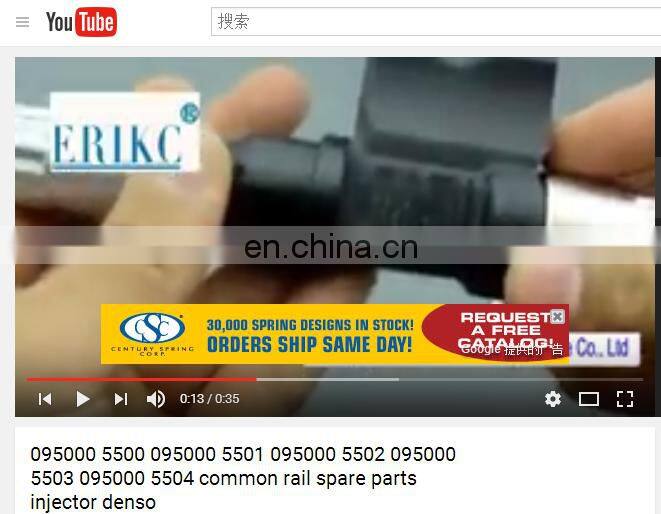 8-97367552-3 common rail diesel injection 8-97367552-4 auto parts fuel injector assembly 095000-5500 095000-5501