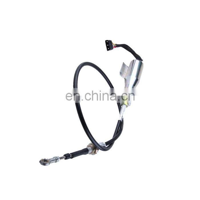 24V Engine Fuel Stop Shutoff Solenoid CP-U0418 11110030P03 SA-4646-24 SA-4744 for Excavator L70 L90 L120 L150 L180