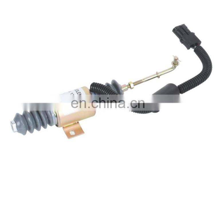 Fuel Shutdown Solenoid Valve 13026882 24V for WeiChai Diesel Engine Aftermarket Parts LH-B033