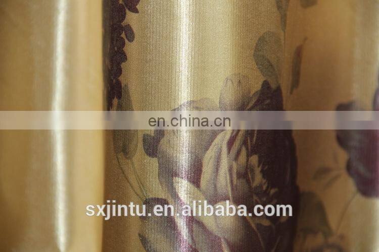 Polyester fabric shading window curtain
