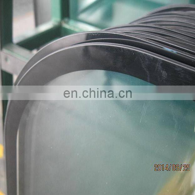 ROCKY brand 6mm silk screen printing rail vehicle glass