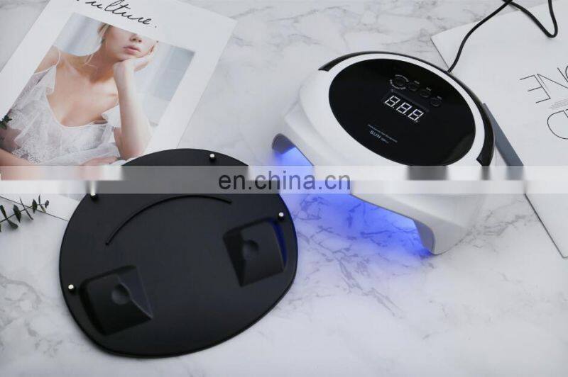 75W UV LED Nail Lamp Dryer Curing Lamp for Gel Polish with 36 Dual Light Source LEDs