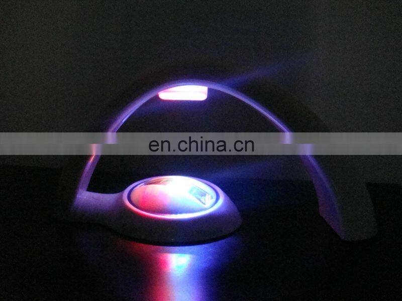 Wholesale home decoration magic colorful rainbow LED kids night light projector table lamp for children