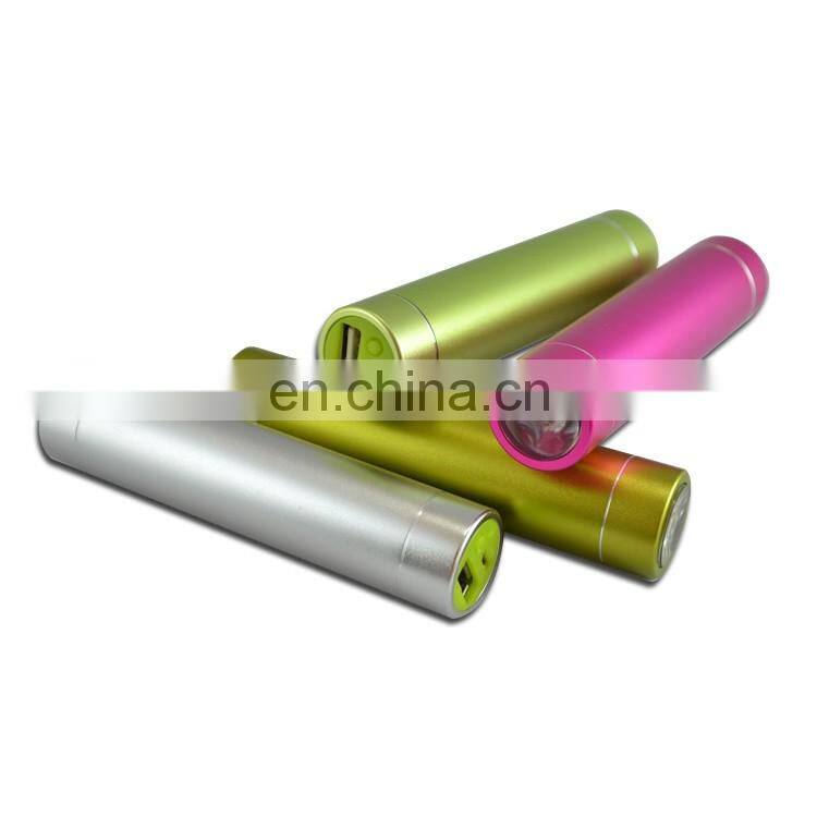 Top Selling Products Portable 2000mah Slim Power Bank power lipstick mini power recharger