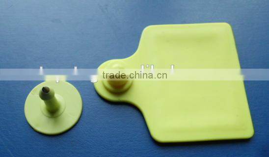 Cheap Plastic RFID Animal Ear Tag For Livestock Animal RFID Goat Cow Ear Tag