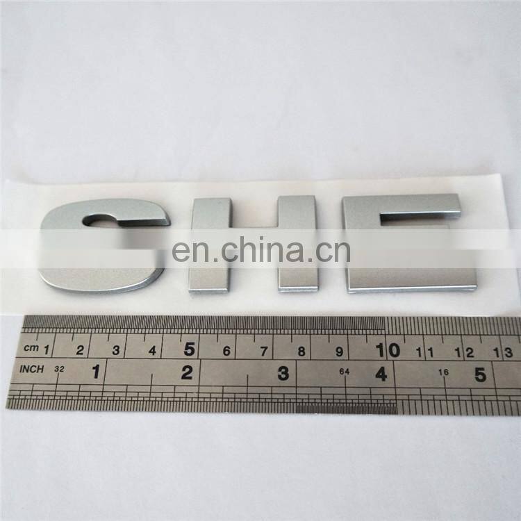 Customized Car Body Decal Plastic HSE Black Label Car Badge Emblem Sticker