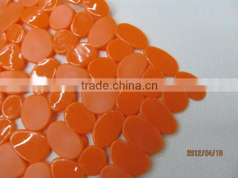 Modern colourful bath rug