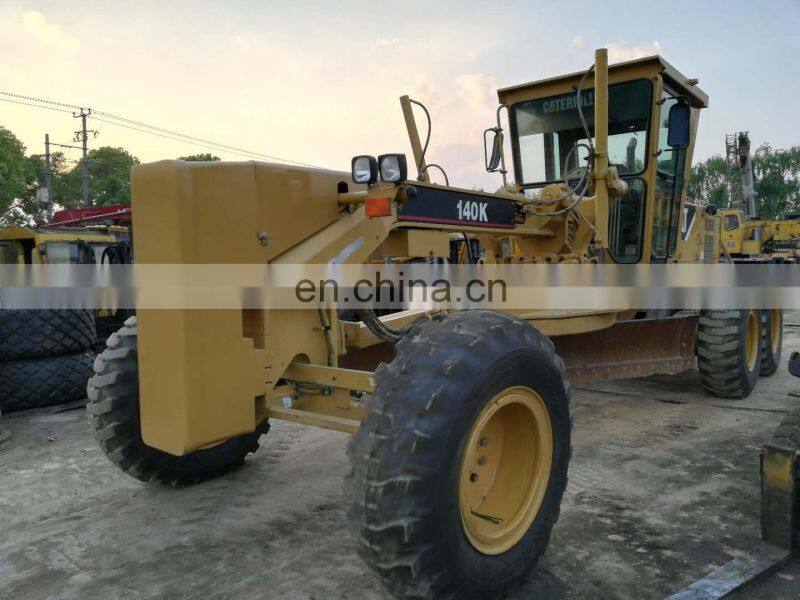 used origin Japan cat 140k motor grader is on sale 140G 140H 120h