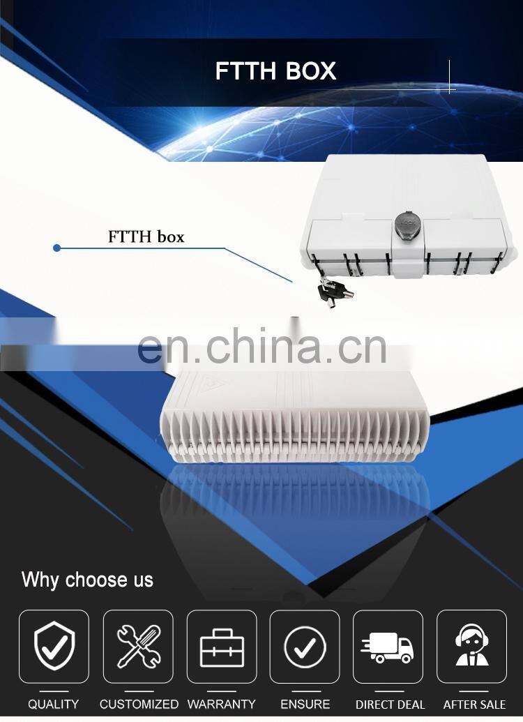 Hot Sale 16 port Fiber Patch Panel Distribution Terminal FTTH Box FTTH Box
