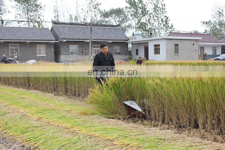 High quality paddy mini combine harvester small rice harvest machine