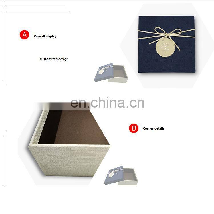 full color printing paper gift packaging box