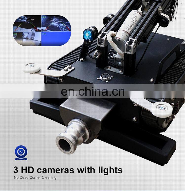 DFEY 250-1000mm horizontal air duct cleaning machine equipment robot PCS-350III