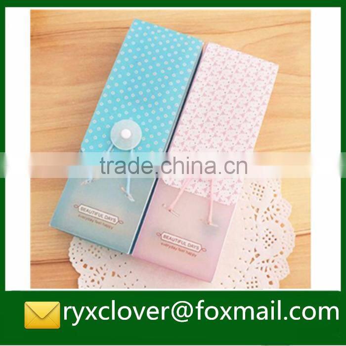 PP office&school stationery plastic button packing box for gift/pen