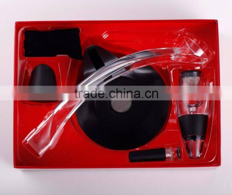 Zazzol 3 Stage Red Wine Aerator, Magic Wine Aerator Decanter to Improve Wines and Add Air with Best Wine Aeration