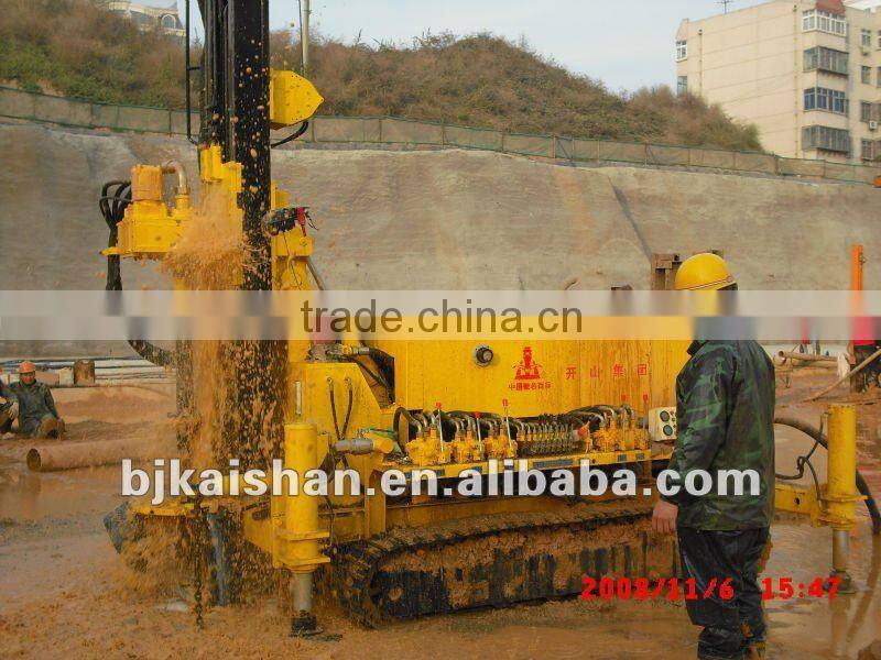 cheap Water drill rig!!depth 120m,diameter:115-254mm,KW10 High-Effect Hydraulic Geothermal Water Well Drilling Rigs