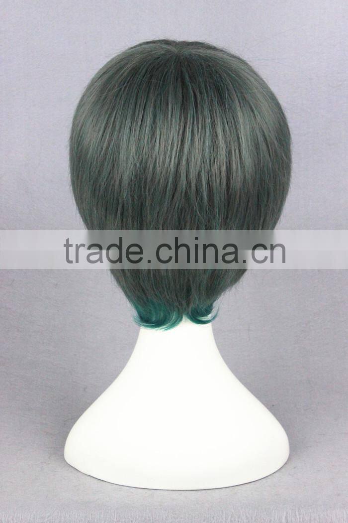 wholesale short 35cm multi color girls lolita synthetic wig
