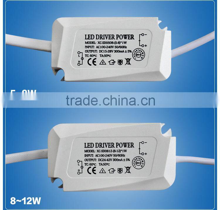 high power 3w electronic waterproof led driver power