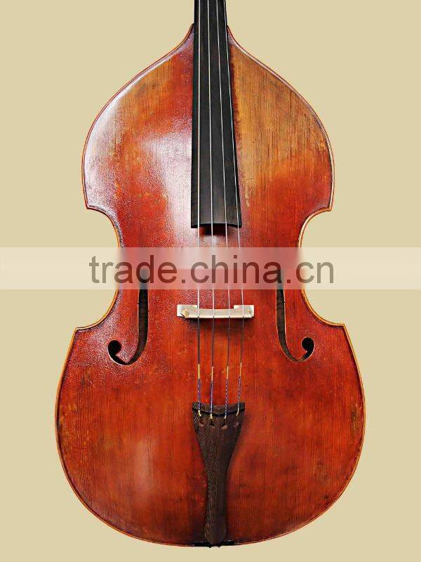 Antique style double bass gamba