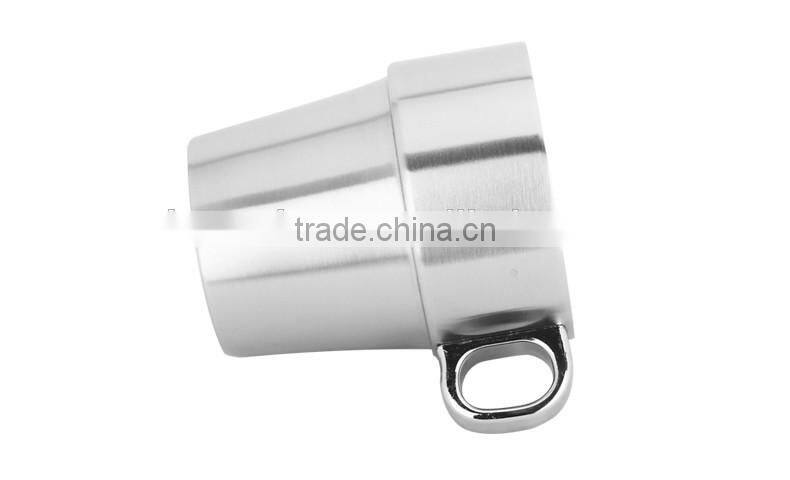 guangdong hardware cups and mugs/ 5pcs blank coffee mug set with metal rack