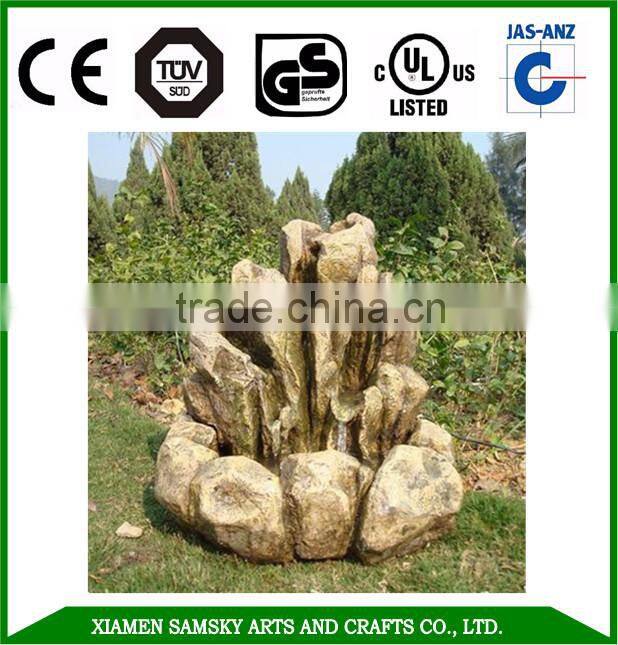 2015 new cement garden water feature