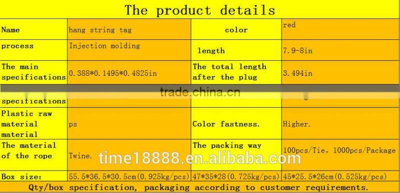 Guangzhou manufacturing plant thread for hang tag