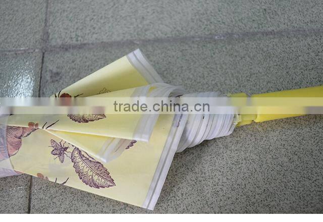 23inch straight apollo POE transparent parasol umbrella